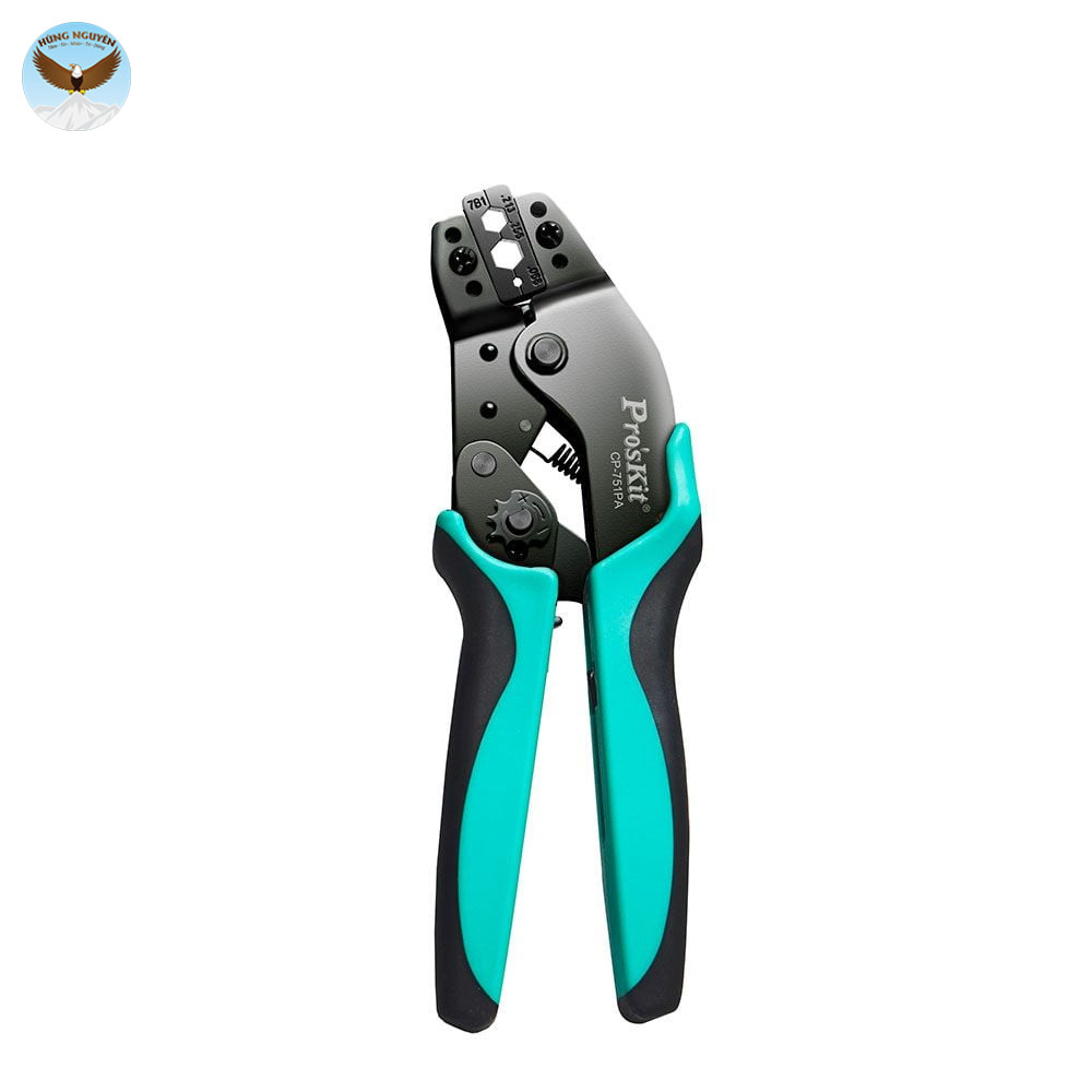 Kềm bấm Cos đồng trục PROSKIT CP-751PA (HEX 5.41/ 6.5/ 1.73mm)