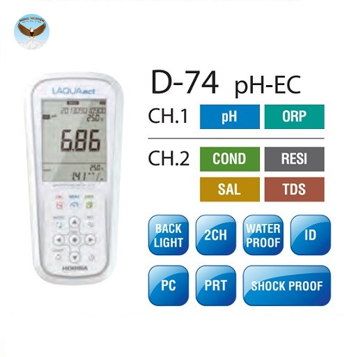 Máy đo đa chỉ tiêu nước cầm tay HORIBA D-74A-K