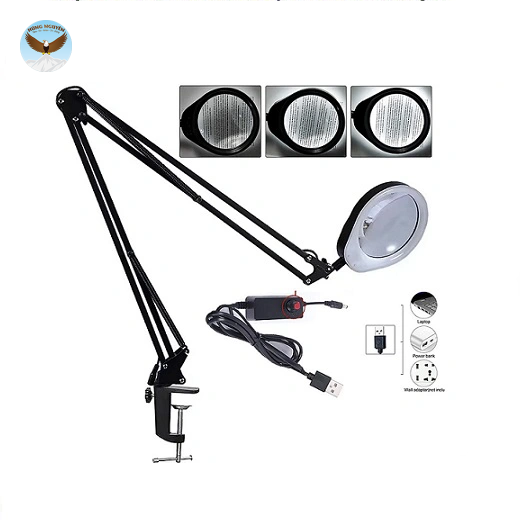 KÍNH LÚP KẸP BÀN TERINO DE-27B (10X VÀ 20X)