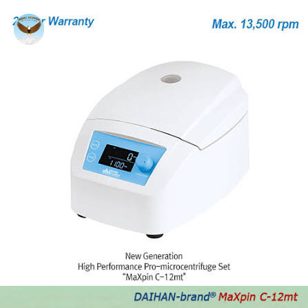 Bộ Máy Ly Tâm Mini Hiệu Suất Cao Pro DAIHAN DH.WCF01350 (CF-12 Tối Đa 13.500 vòng/phút, 230V)