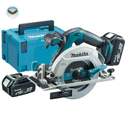 MÁY CƯA ĐA GÓC TRƯỢT DÙNG PIN MAKITA DHS680RMJ (165MM/BL)(18V) (Sạc nhanh(DC18RC), 2 pin 4.0Ah(BL1840B))