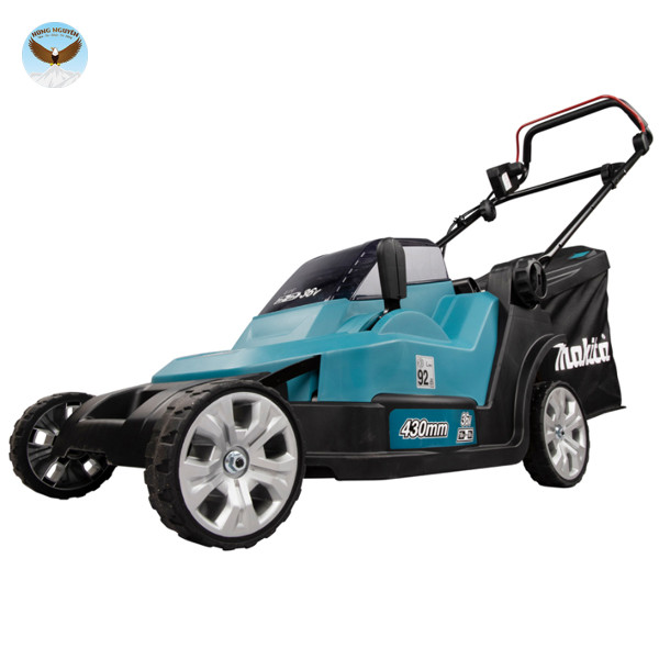 Xe cắt cỏ đẩy dùng pin MAKITA DLM432CT2 (Sạc 2 cổng(DC18SH), 2 pin 5.0Ah(BL1850B))