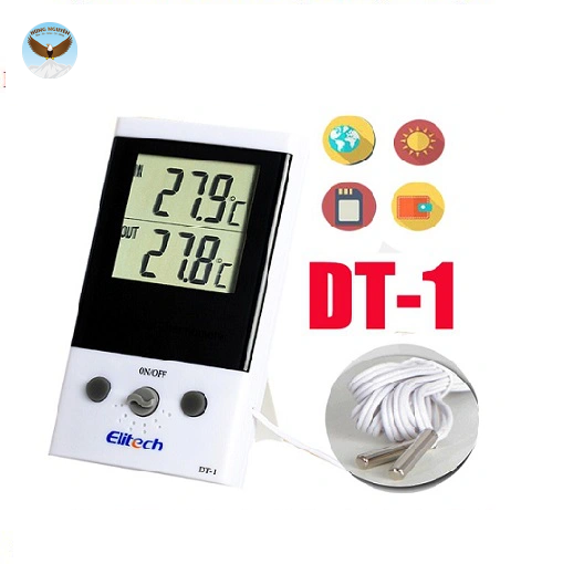 Nhiệt kế treo tường hoặc để bàn Elitech DT-1