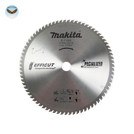 Lưỡi Cưa Tct Dùng Cho Gỗ Nhựa MAKITA E-11988 (260mmx25.4mmx75t)