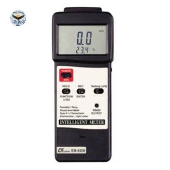 Thiết bị đo tốc độ gió, ánh sáng, độ ồn, nhiệt độ, độ ẩm môi trường LUTRON EM-9200 (5 in 1)