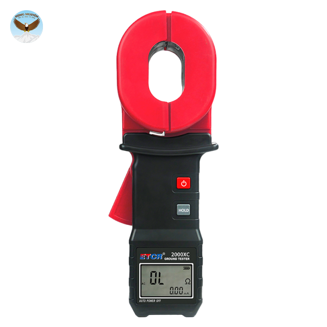 Ampe kìm đo điện trở đất ETCR ETCR2000XC (0.010Ω~500Ω, 0.00mA~20A)