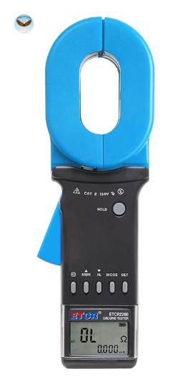 Ampe kìm đo điện trở đất ETCR ETCR2200 (0.01~1500Ω, 40A)