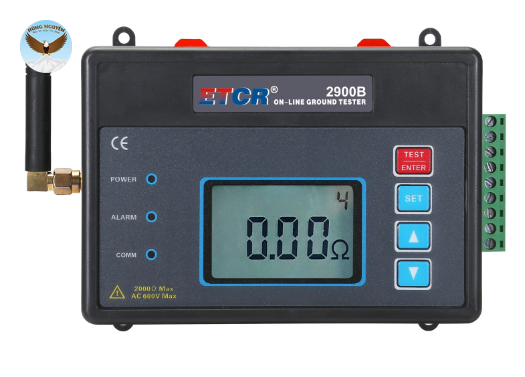 Máy dò điện trở đất trực tuyến ETCR ETCR ETCR2900B (0.01Ω~2000Ω, 0~600V AC, RS485 4G)
