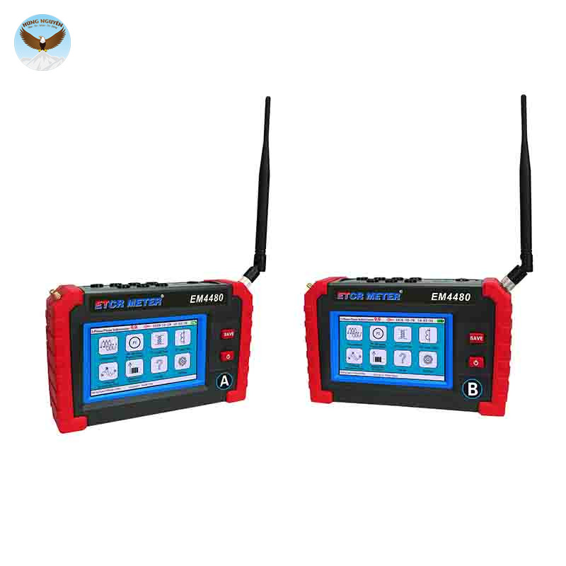 Vôn kế ba pha không dây ETCR ETCR4480 (Φ8mm, AC 0.00V～700V, AC 0.0mA～20.0A)