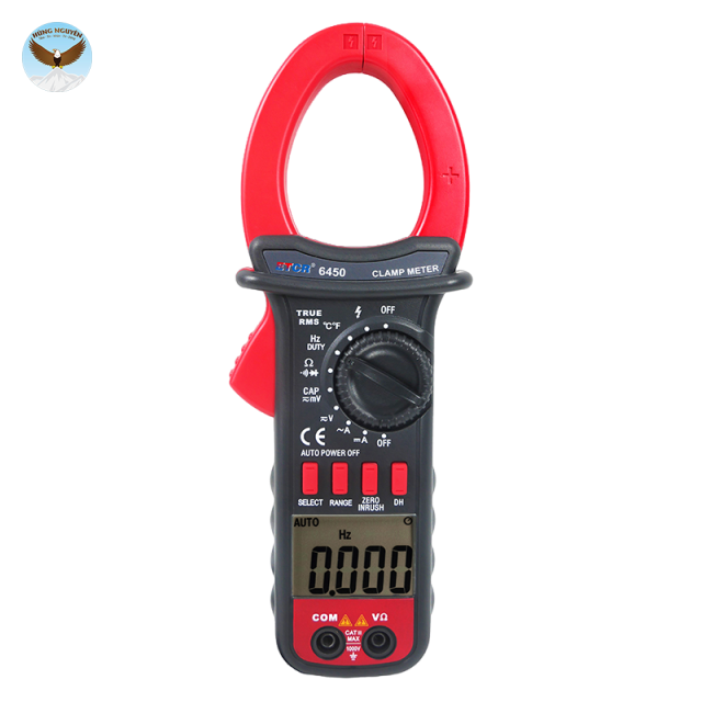 Ampe kìm ETCR ETCR6450 (AC 1000V, DC 600V, AC/DC 1000A, 40MΩ, 10mF, 40MHz)