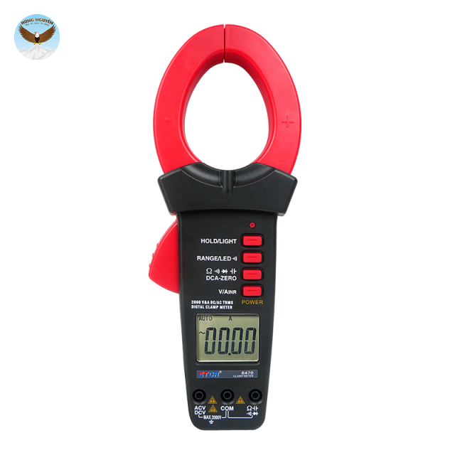 Ampe kìm đo điện ETCR ETCR6470 (Φ55mm, AC/DC 2000V, AC/DC 2000A, 20MΩ, 2000uF)