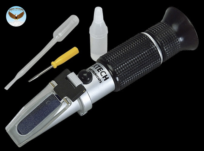Khúc xạ kế đo điểm đông đặc của rượu và tỷ trọng của Axit acquy EXTECH RF41