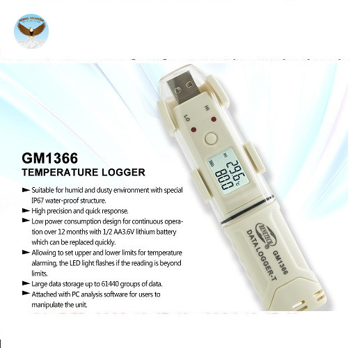 Nhiệt Kế Tự Ghi BENETECH GM1366