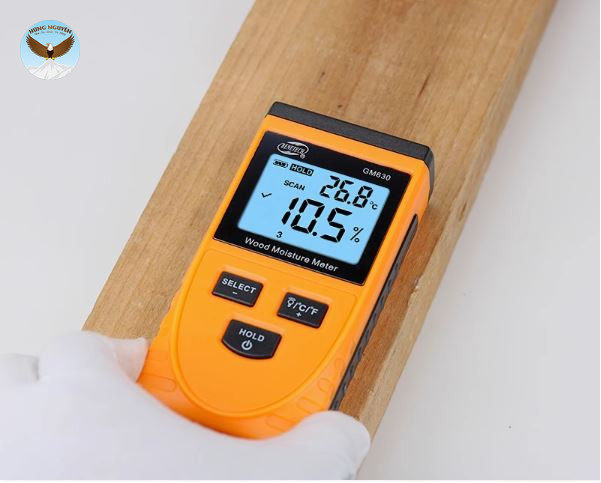 Máy Đo Độ Ẩm Gỗ Siêu Âm Cảm Ứng BENETECH GM630