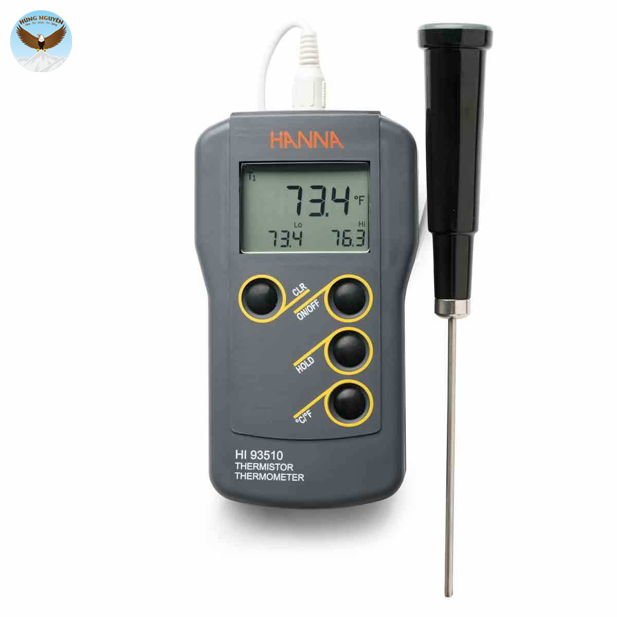 Máy đo nhiệt độ không thấm nước HANNA HI93510