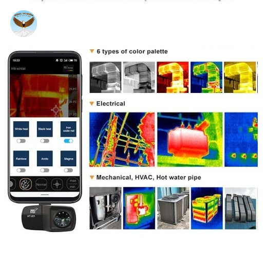 Camera ảnh nhiệt Iphone Android Hti HT-101
