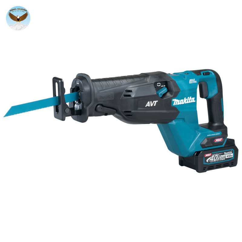 MÁY CƯA KIẾM DÙNG PIN MAKITA JR001GM201 (Sạc nhanh , (DC40RA), 2 pin 4.0Ah(BL4040))