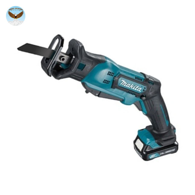 MÁY CƯA KIẾM DÙNG PIN MAKITA JR105DSYE (Sạc nhanh , DC10SB), 2 pin 1.5Ah(BL1016))