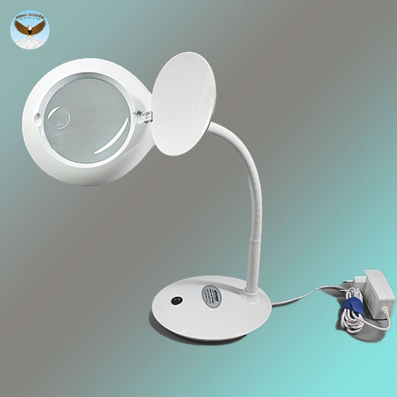 Kính lúp đặt bàn Akeiyo L-412 (5X & 12X)