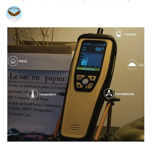 Máy đo hạt bụi và khí CO2 cầm tay Temtop M2000C