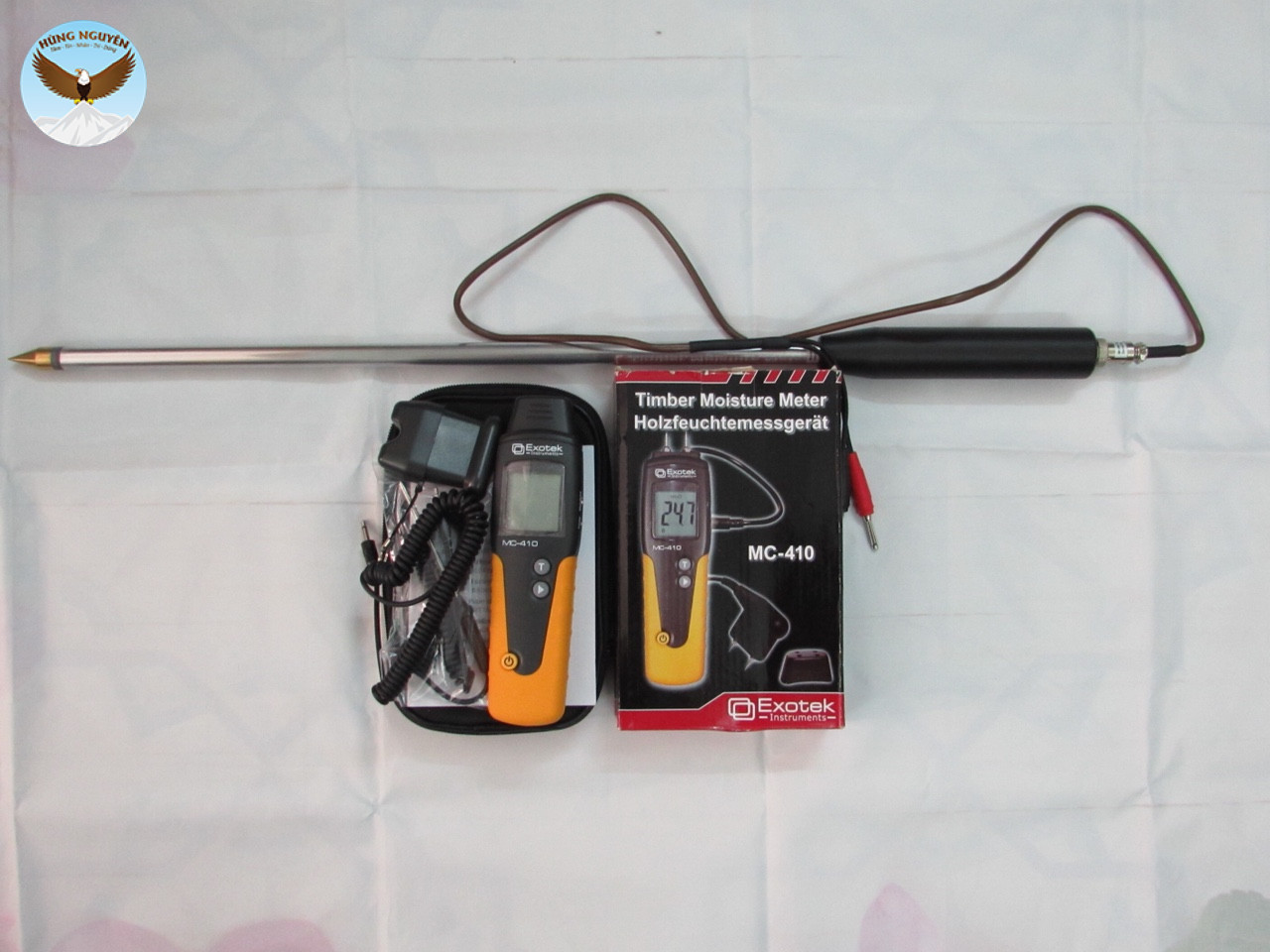 Máy Đo Độ Ẩm Mùn Cưa Exotek MC410