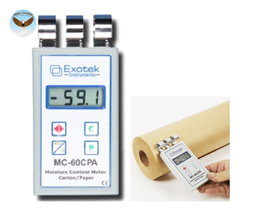 Máy Đo Độ Ẩm Giấy Exotek MC60CPA
