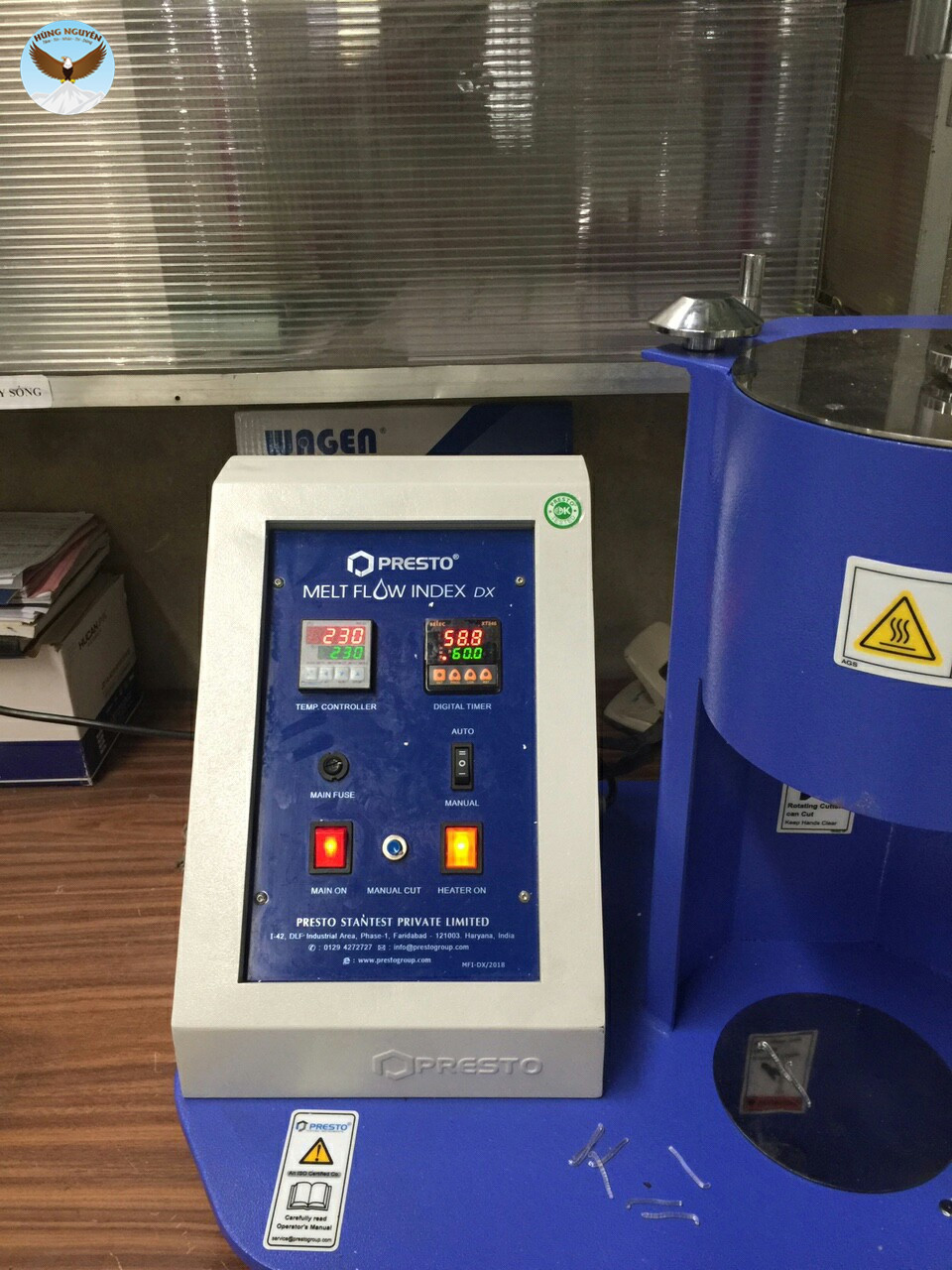 Máy đo chỉ số chảy của nhựa CHINA MFI-DX
