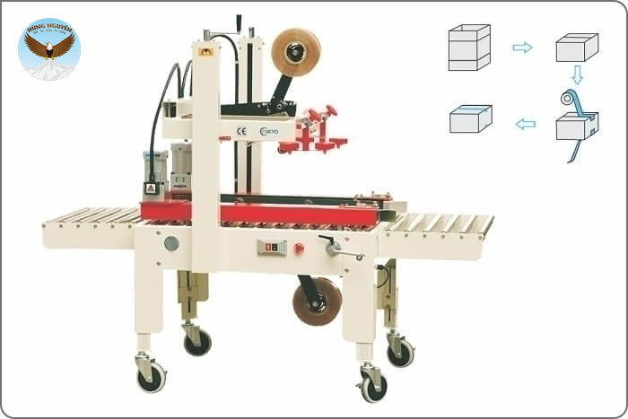 Máy dán thùng carton MIKYO MK-AS523
