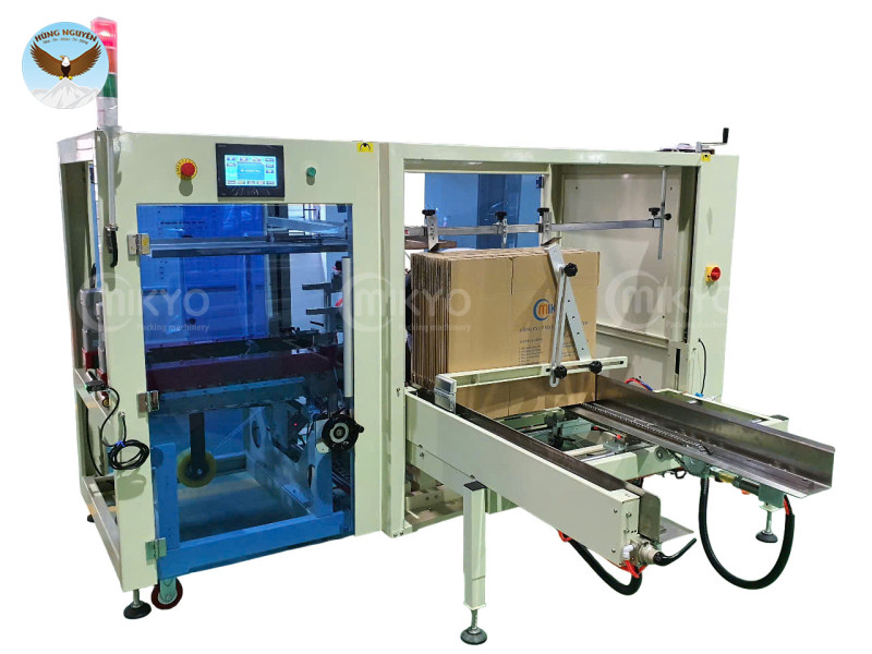 Máy cấp và dán đáy thùng carton tự động MIKYO MK-CES4035NA