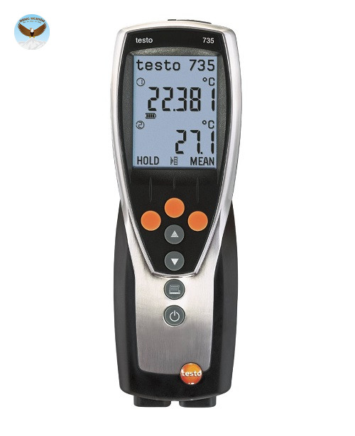 Máy đo nhiệt độ đa kênh TESTO 735-2 (-200 ~800 °C, 3 kênh)