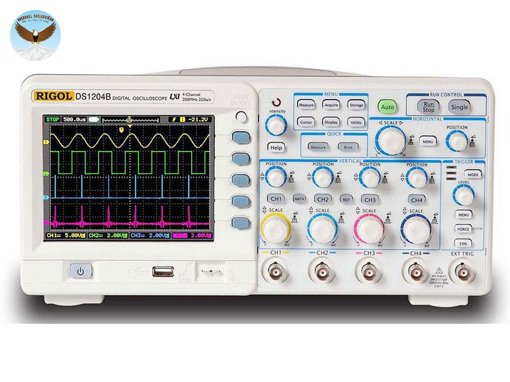 Máy hiện sóng RIGOL DS1074B (70MHz, 4 CH,2 GSa/s)
