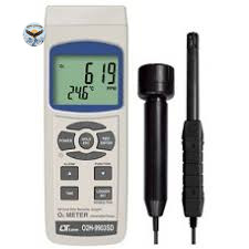 Máy đo nồng độ oxy trong không khí, trong nước LUTRON O2H-9903SD
