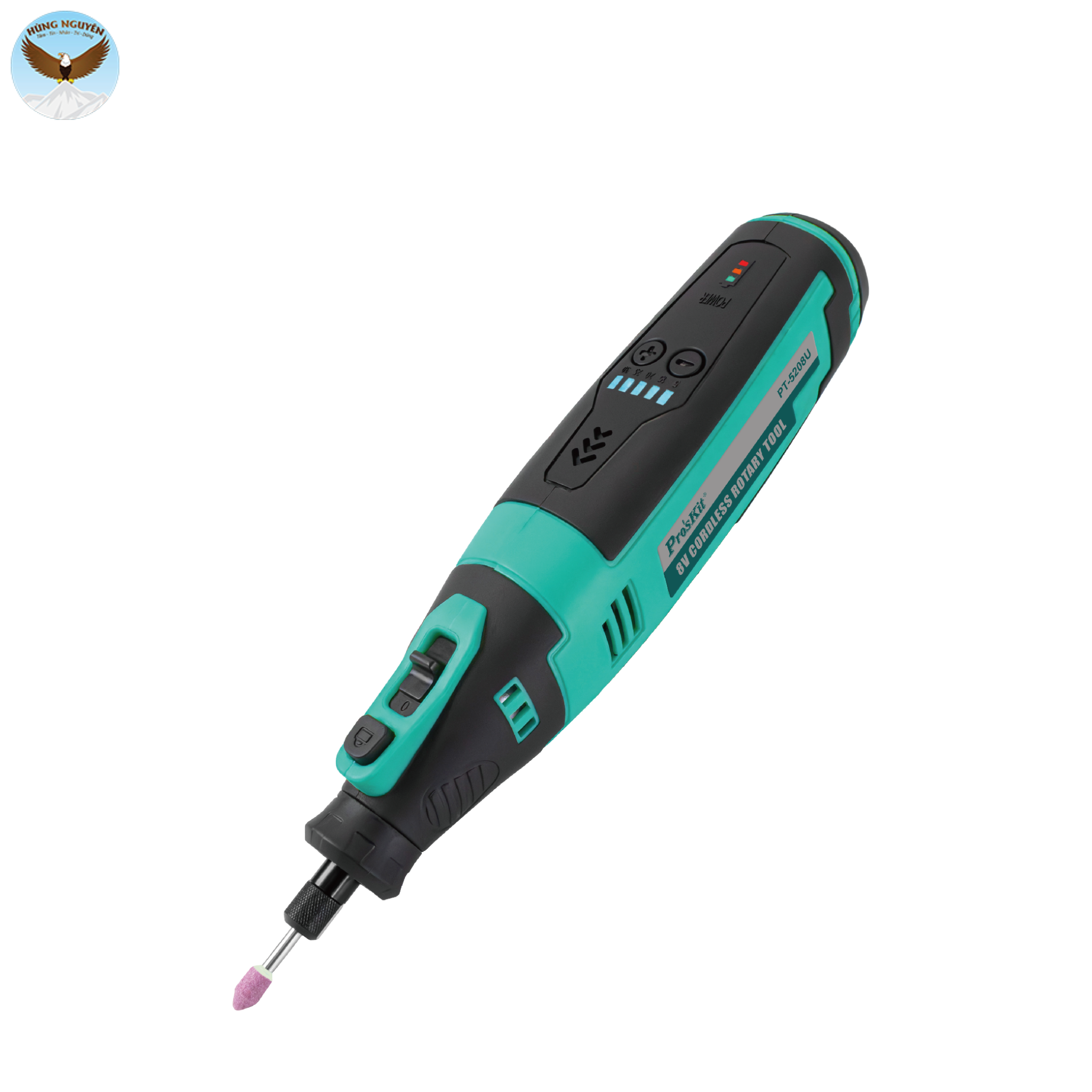 Máy mài mini không dây PROSKIT PT-5208U (Li-ion 8V 2000mAh)