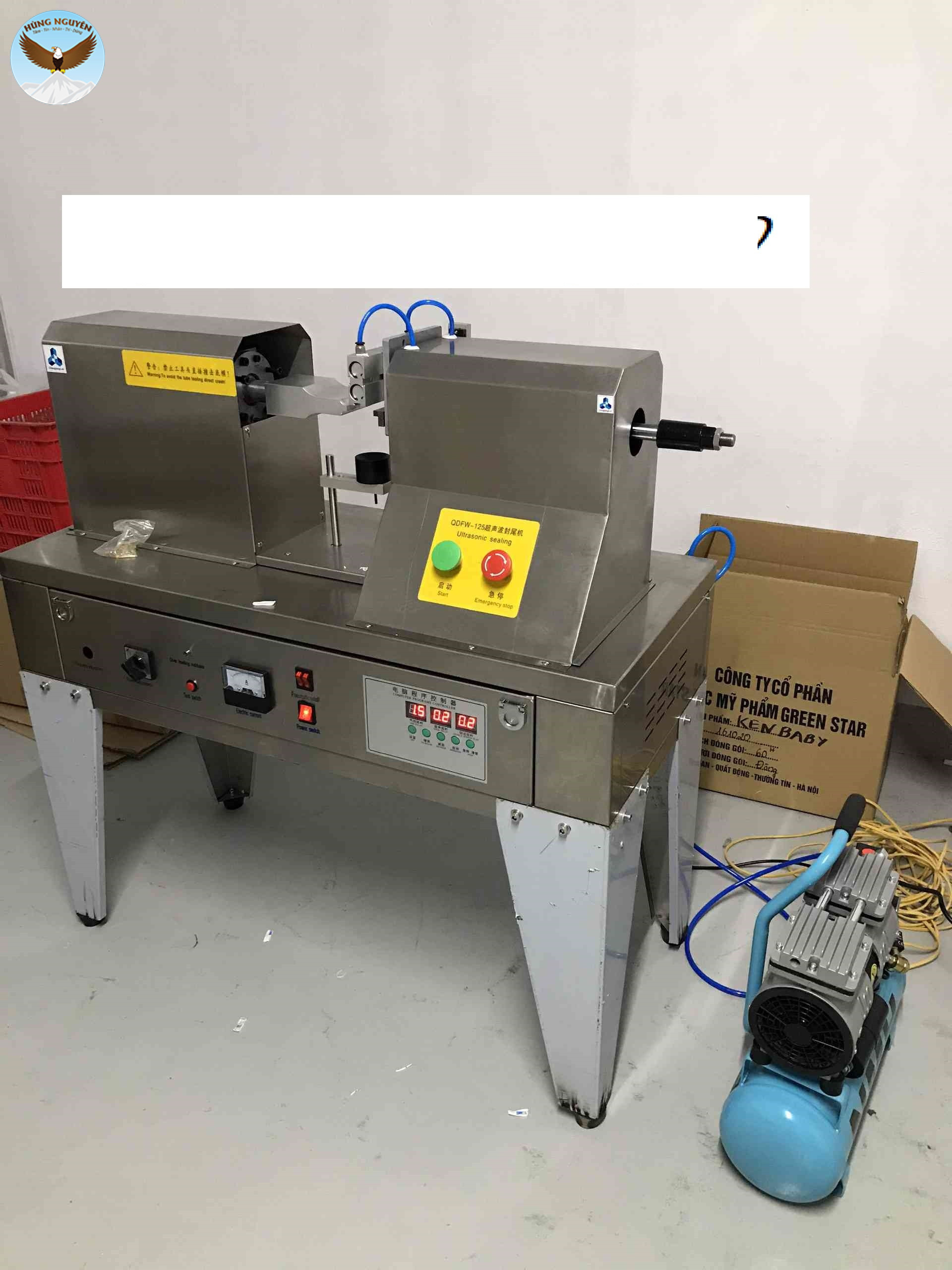 Máy hàn đầu tuýp nhựa CHINA QDFW-125