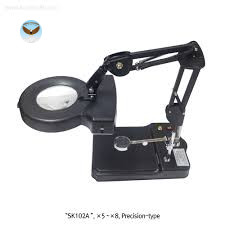 Bàn làm việc có đèn lúp loại chính xác DAIHAN S6.SK102A05 (x5~13)