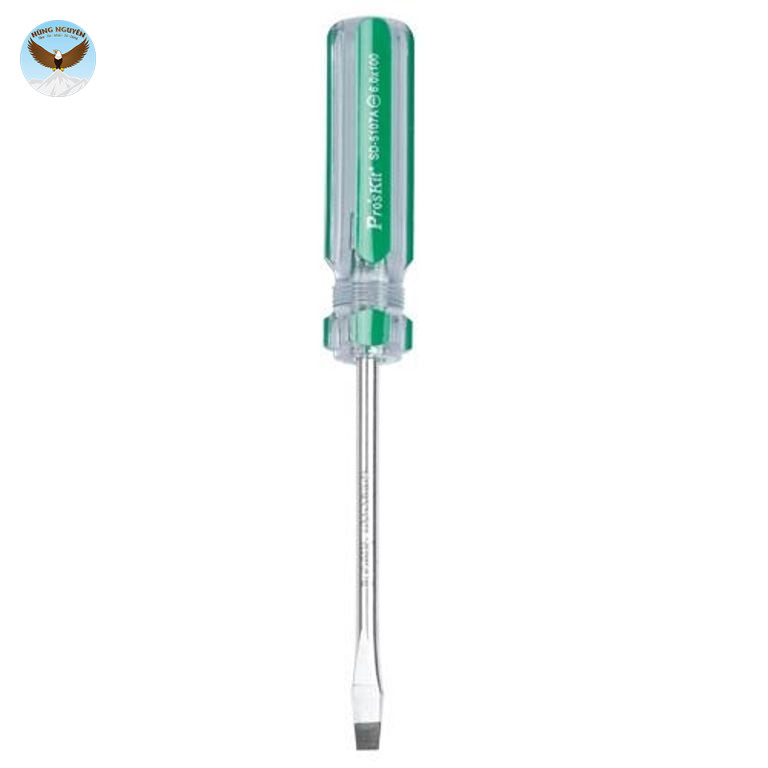 Tua vít dẹp PROSKIT SD-5107A (Slotted 6.0 x 100mm)