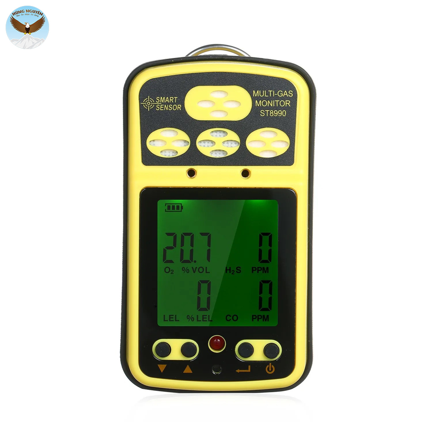 Máy Đo Khí O2-CO-H2S-LEL SMARTSENSOR ST8990