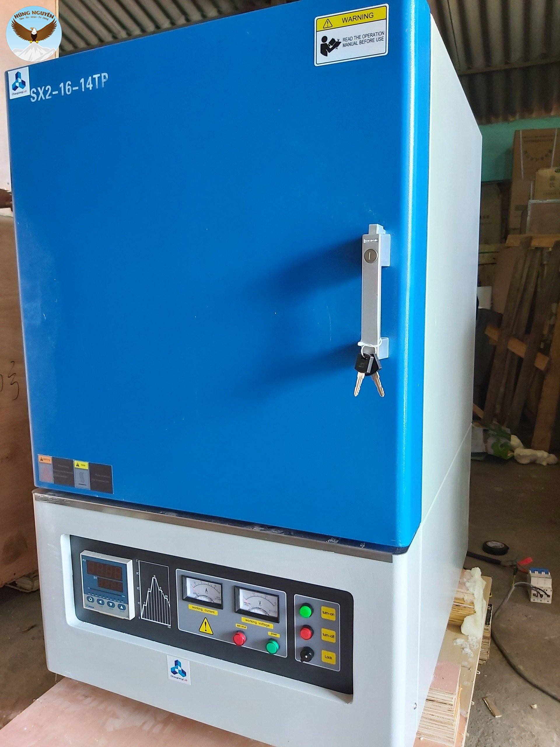 Lò nung nhiệt độ cao XINKYO SX2-6-12TP (1200°C)