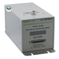 Máy ổn định trở kháng 2 cặp cân bằng Tekbox TBISN-T4 (150 kHz – 30 MHz; 150 Ω ± 20 Ω)