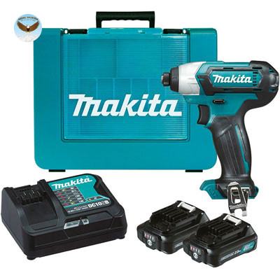 Máy vặn vít dùng pin MAKITA TD110DSAE (Sạc nhanh(DC10SB), 2 pin 2.0Ah(BL1021B))