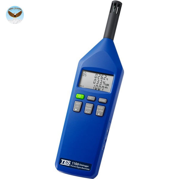 Máy đo Nhiệt độ, Độ ẩm và Áp suất khí quyển TES TES-1160A