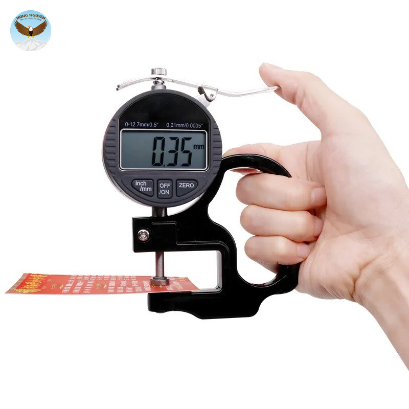 Máy Đo Độ Dày Giấy-Vải-Màng PE-Nhựa TECLOCK TG127