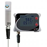 Bộ ghi dữ liệu nhiệt độ kênh đôi cho 1 cảm biến ngoài PT1000 và cảm biến nhiệt độ trong CHINA U2422 (Lithium 3.6V, AA)