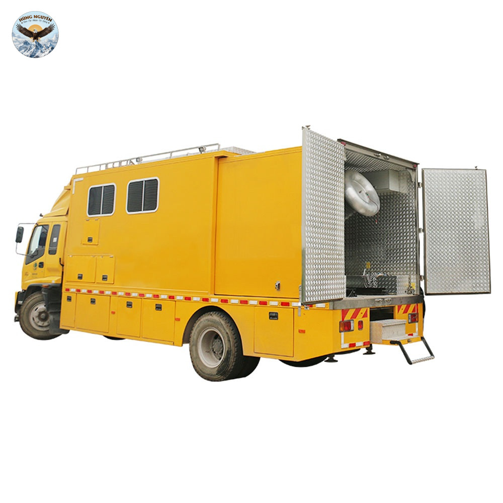 Thiết bị thử nghiệm không phóng điện cục bộ bơm hơi điện áp cao gắn trên xe WUHAN UHVCW