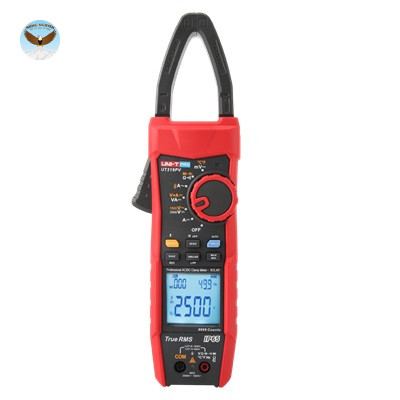 Ampe kìm UNI-T UT219PV (AC/DC: 999.9A; AC: 1500V; DC: 2500V, Chuyên dùng cho Solar)