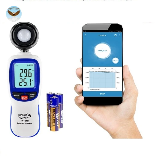 MÁY ĐO ÁNH SÁNG, NHIỆT ĐỘ WINTACT WT81B