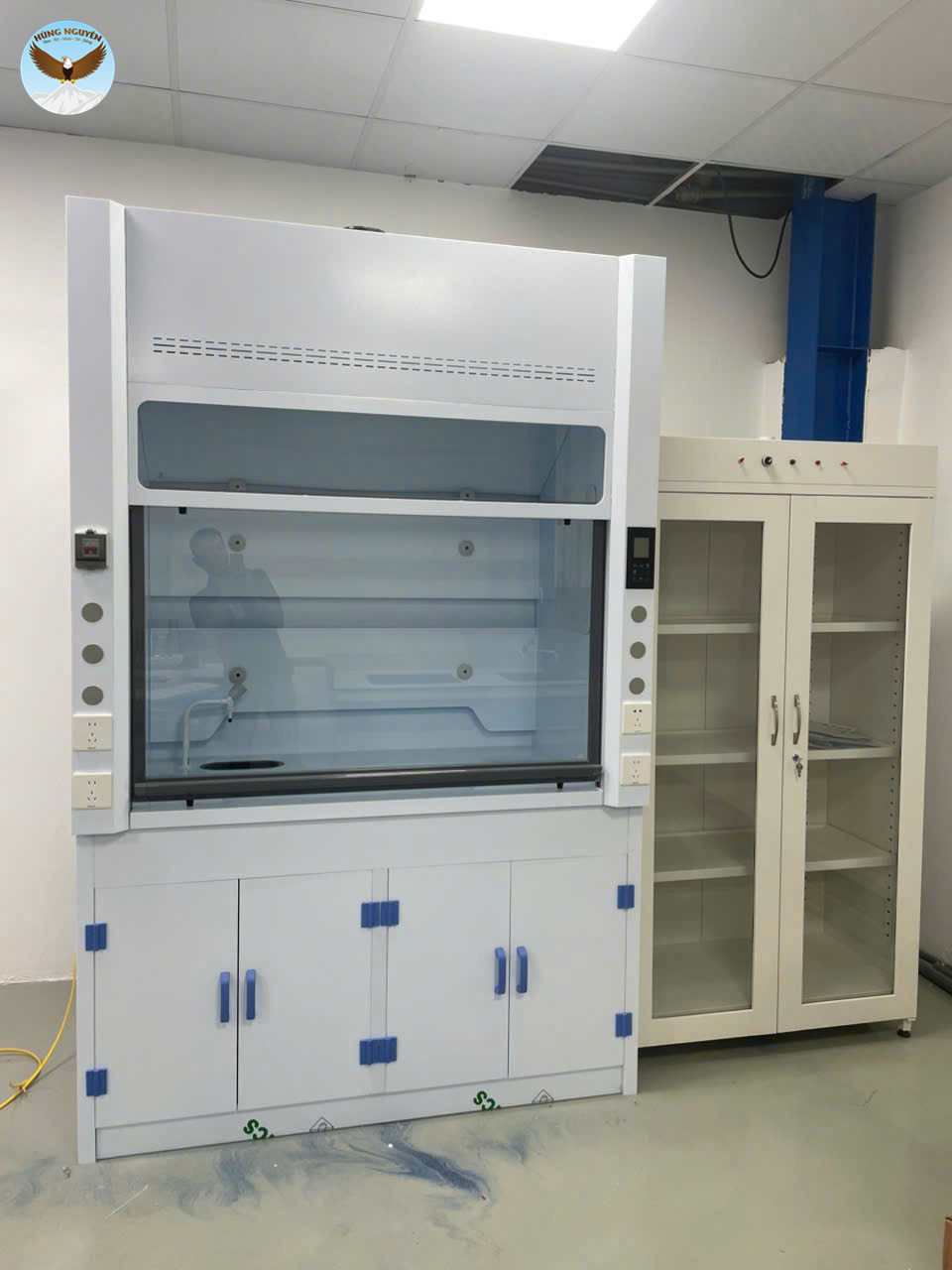 Tủ hút khí độc bằng nhựa CHINA ZJ-PP-TFG-15