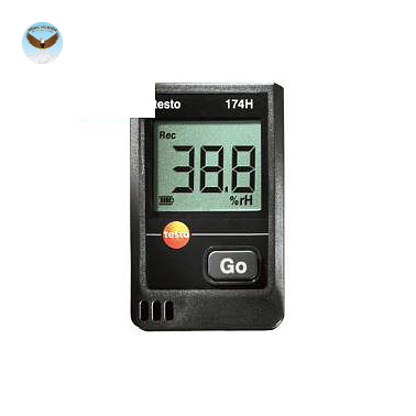 Bộ ghi dữ liệu mini TESTO 174H (20 ~ +70 °C, 0 ~ 100 %rH, IP20)