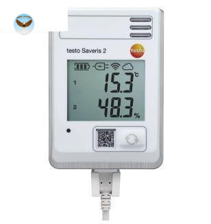 Bộ ghi dữ liệu nhiệt độ TESTO Saveris 2-H1 (-30 ~ +50 °C; 100 %rH, IP30)