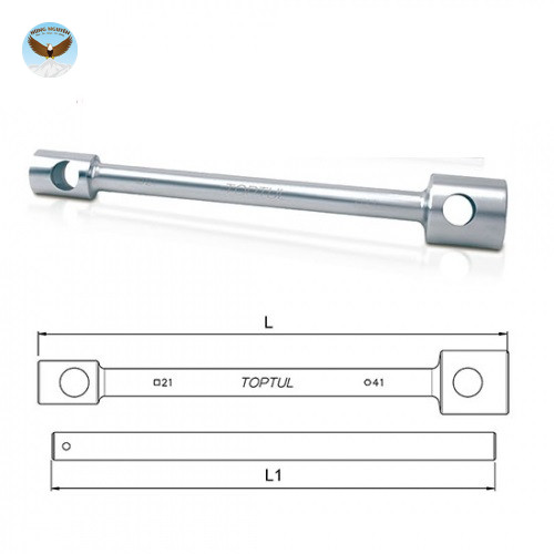 Cây vặn 2 đầu lục giác TOPTUL CTIB3517